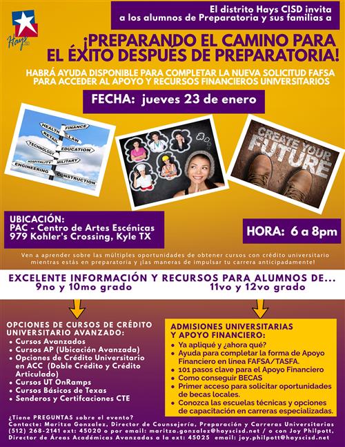 Post Secondary - Spanish